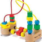 Melissa & Doug First Bead Maze - Wooden Educational Toy 4.2 x 7 x 8.6 inches ; 1.3 pounds