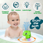 ZHENDUO Baby Bath Toys, Rechargeable Bath Toys, Whale Spray Water Bath Toy, Sprinkler Bathtub Shower Toys for Toddlers Kids Boys Girls, Pool Toy for Baby
