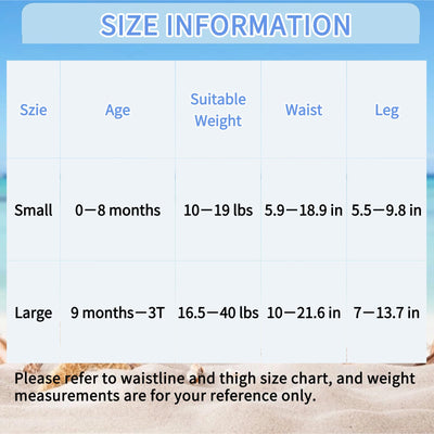 ALVABABY Large Cloth Swim Diaper 3pcs Baby/Toddler/Infant Snap Reusable Adjustable Swimming Diaper Baby Boy and Girl 3ZSWY28