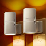 L LOHAS LED Night Light Plug in, Night Lights Plug into Wall, Light Sensor, 0-100LM, Soft White 3000K, Dimmable Night Light, Modern Nightlight for Hallway Bedroom Stairway, 2 Pack