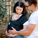 KeaBabies Baby Wrap Carrier Ring Sling - Easy to Wear, Adjustable D-Lite Baby Carrier Newborn to Toddler, Infant Carrying Shirt, Hands Free Bonding, Breathable Fabric Wearing Wrap (Forest)