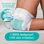 Pampers Baby Diapers - Swaddlers - Size 0, 84 Count, Ultra Absorbent Disposable Newborn Diaper