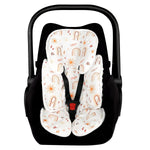 TANOFAR Infant Car Seat Head Support, Soft Baby Carseat Head & Body Support, Elephant Baby Car Seat Insert Cushion for Newborn Boys