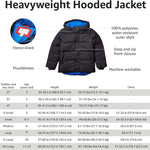 Amazon Essentials Babies, Toddlers, and Boys' Heavyweight Hooded Puffer Jacket