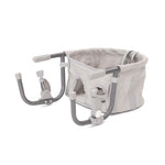 Regalo Easy Dinner Hook-On High Chair, Portable Clip-On Baby High Chair for Table, Foldable Travel High Chair with Storage Pocket, Rubber Grips to Protect Surfaces