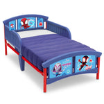 Delta Children Plastic Toddler Bed, Spidey and His Amazing Friends