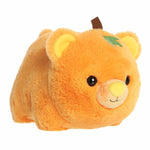 Aurora® Spooky Spudsters™ Patty Pumpkin Bear™ Stuffed Animal - Round Shape Makes for Comforting Cuddles - Perfect for Halloween Decorations and Gifts - Orange 11 Inches