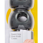 Safety 1st Parent Grip Door Knob Covers, Grey/Charcoal, 4 Count (Pack of 1)