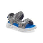Carter's unisex child TANIS Lighted Sandal Grey 5 Toddler
