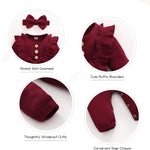 Mioglrie Newborn Baby Girl Clothes One Piece Jumpsuits Clothes Short Sleeve Rompers Summer Clothes for Baby
