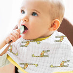 aden + anais burpy bib 2 pack; jungle jam