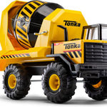 Tonka Steel Classics 4x4 Pickup Truck - Made with Steel & Sturdy Plastic, Yellow Toy Construction Truck, Boys and Girls, Kids, Toddlers, Ages 3+