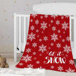 YeeJu Christmas Throw Blanket Baby Small Gray Christmas Snowman Blanket Toddler Infant Swaddle Pet Crib Soft Lightweight Fuzzy Plush Fleece Blankets and Throws Xmas Winter Holiday Blanket 30x40