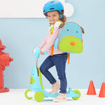 Skip Hop 3-in-1 Baby Activity Push Walker to Toddler Scooter, Zoo Dog