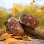 Myleleya Infant Baby Beach Sandals Summer Wedding Dress Flat Shoes Newborn Crib Shoes First Walkers Prewalkers Shoes
