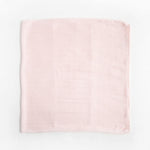 Little Unicorn – Blush Deluxe Swaddle | Single | 100% Rayon Muslin from Bamboo | Super Soft | Newborns and Infants | Large 47” x 47” | Machine Washable