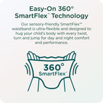 SmartyPants Pull Up Style Diapers | EWG Verified Safe & Plant-Based | Quilted 360 Waistband, Super Absorbent for Overnight Leak Protection | Training Pants by HealthyBaby | Size 8 (30 Count)