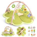 Baby Play Mat Activity Gym for Babies and Toddlers, Four-Leaf Clover Baby Play Gyms & Playmats for Babies