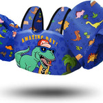 Chriffer Kids Swim Vest Life Jacket for 30-55 Pounds Boys and Girls, Toddler Floaties with Shoulder Harness Arm Wings for 2,3,4,5,6,7 Years Old Baby