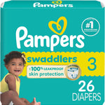 Pampers Baby Diapers - Swaddlers - Size 1, 198 Count, Ultra Absorbent Disposable Infant Diaper