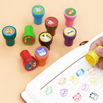 WorldBazaar Safari Animal Stamps for Kids 20 Pcs Wild Animals Stamps for Crafting Prize Box Toys for Classroom Reward End of School Year Graduation Birthday Party Favors