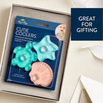 Itzy Ritzy Water-Filled Teethers - Cold Cutie Coolers Textured On Both Sides to Massage Sore Gums & Emerging Teeth - Can Be Chilled in Refrigerator, Set of 3 Seaside Water Teethers