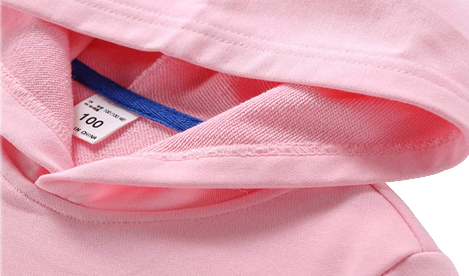 Ding-dong Baby Toddler Kid Boy Girl Solid Casual Pocket Hoodie Sweatershirt Pullover