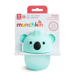 Munchkin Koala Sippy Cup for Toddlers and Babies 9 Months and Up, Soft-Touch, Spill Proof, 8 Ounce, Mint