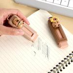 Gsbnjuy 4Pcs Retractable Erasers Cute Capybara Rubber Push-Pull Eraser Soft Rubber Sliding Animal Fun Pencil Erasers for Kids Boys Girls Students Capybara Lovers School Office Supply Stationery