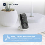 Motorola Nursery Baby Monitor, 1000ft Range PIP11 Audio Only, Nightlight, Lullabies, No WiFi Needed, Portable Parent Unit for Easy Monitoring