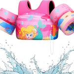HeySplash Swim Vest for Kids, Toddler Pool Floaties, Children Swimming Vest with Adjustable Strap, Swim Jacket Water Wing Arm Float, Puddle Sea Beach Boat Jumper Boy Girl Baby