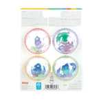 Nuby Bubbly Buds Interactive Bath Set - (4-Pack) Baby Bath Toys - 6+ Months