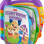 Fisher-Price Laugh & Learn Storybook Rhymes, take-Along Musical Toy Book with Learning Content for Infants (Amazon Exclusive)