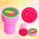 WorldBazaar Safari Animal Stamps for Kids 20 Pcs Wild Animals Stamps for Crafting Prize Box Toys for Classroom Reward End of School Year Graduation Birthday Party Favors