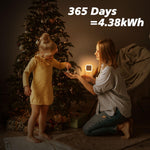Sujeet 8-Pack Dusk to Dawn Nightlights - Warm White Plug-in Night Lights for Bedroom, Bathroom, Hallway