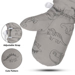 XuoAz Toddler Kids Winter Mittens Baby Warm Fleece Lined Gloves Waterproof Snow Ski Gloves for Boys Girls (for 2-4 Years)