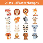 2 Roll Animal Stickers for Kids,1 Inch Cute Reward Sticker in 16 Patterns,Teacher Supplies for Classroom,Incentives Sticker Bulk for Kids,1000 Pcs Motivational Stickers for Party Favors