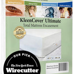 Mattress Safe® KleenCover® Ultimate Mattress Encasement- King, Fits 76x80 and 9-15"(D), Waterproof, Hypoallergenic, Certified Bed Bug Protection, Breathable, Protective Barrier from Stains