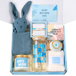 New Mom Care Package After Baby, New Mom Gifts & Baby Boy Gifts Essentials, After Birth Postpartum Gift for Expecting Moms, First Time Mothers Day Birthday Gift for Boy Mom
