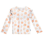 Gerber Baby Girls Rashguard Set Peaches 18 Months
