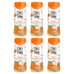 Once Upon A Farm Apple, Sweet Potato & Coconut Puffed Sorghum Snack, Fruit & Veggie Puffs, Non GMO, 1.5 Ounces (Pack Of 6)