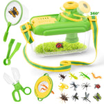 Funsland Bug Catcher Kit for Kids - 17 PCS Outdoor Explorer Kit Insect Catching Toys Nature Adventure Set for Boys 3 4 5 6 7 8 Year Old