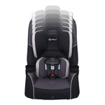 Safety 1st Crosstown Slim All-in-One Convertible Car Seat, City Storm