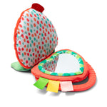 Melissa & Doug Multi-Sensory Peek-a-Boo Berry Take-Along Clip-On Infant Travel Toy Stroller Toy for Baby Newborn to 12m+