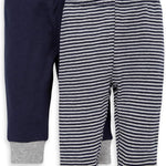 Burt's Bees Baby Knit Jogger Pants, Baby Sweatpants, 100% Organic Cotton Infant Bottoms