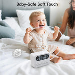Medcodes Nasal Aspirator for Baby, Electric Nose Sucker for Baby & Toddler, Congestion Relief with 3 Levels Suction,Soothing Light & Nursery Rhymes (Large B)