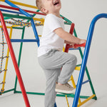 Andrew Scott Kids Cotton Joggers | Boys - Girls Toddler French Terry Sweatpants | Multi Packs & Colors
