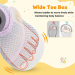 FEETCITY Baby Walking Shoes Girls Boys Infant Shoes Newborn Crib Shoe Wide Toe Box Slip On Baby Sneakers Purple