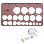 Momcozy M5 Hands-Free Wearable Breast Pump, Double-Sealed Flange for Baby-Like Comfort, 3 Modes & 9 Suction Levels, Portable Electric Pump – 24mm, 2-Pack Cozy Red