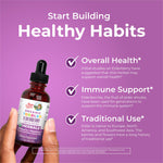 MARYRUTH'S Toddler Elderberry Syrup, USDA Organic Elderberry, Sugar Free Kids Immune Support Supplement for Ages 1-3 Years, Clean Label Project Verified®, Vegan, Non-GMO, Gluten Free, 1 Fl Oz